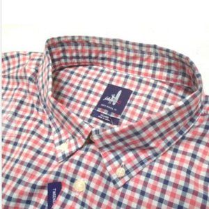 Johnnie-O WestCoast Prep Cotton Blue/Red Gingham